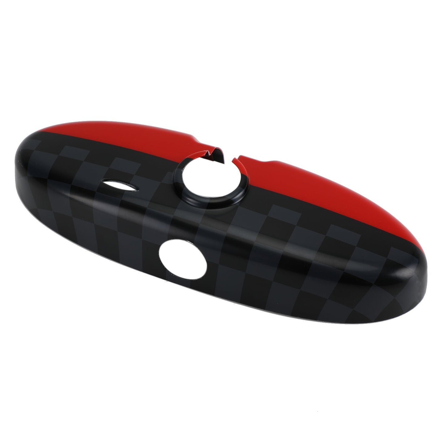 Checkered Mirror Cover for BMW MINI Cooper R55 R56 R57 (2006-2013)