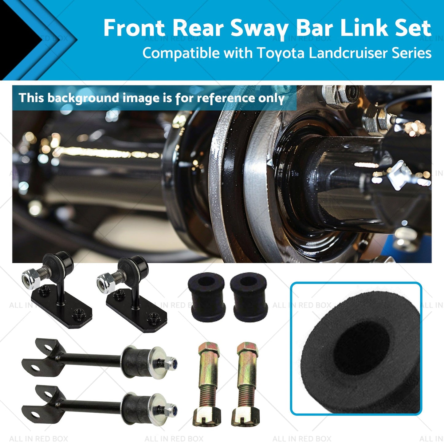 Sway Bar Link Set for Toyota Landcruiser 80-105 Series 1980-2005