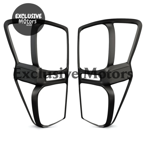 Matte Black Taillight Covers for ISUZU D-MAX (2021-2023)