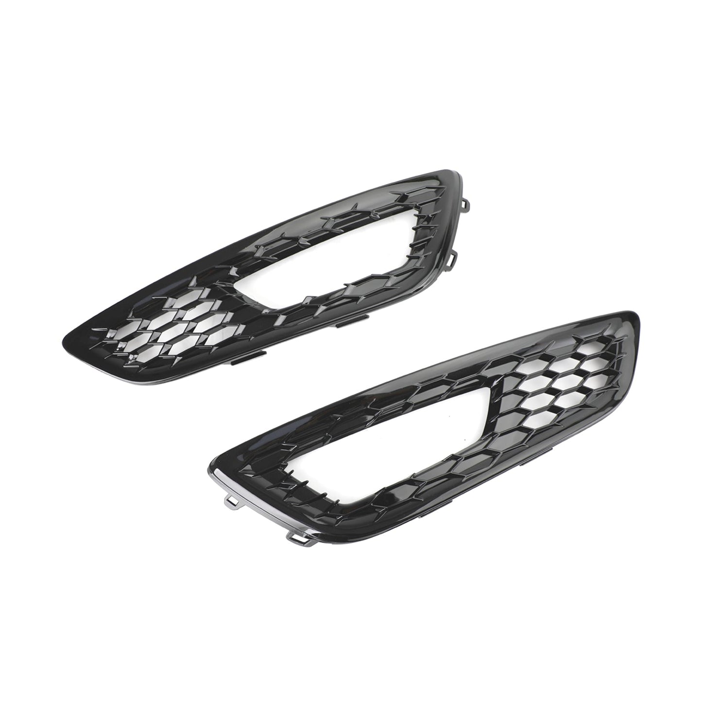 Front Bumper Fog Light Cover Bezel Grill for Ford Focus (2015-2017)