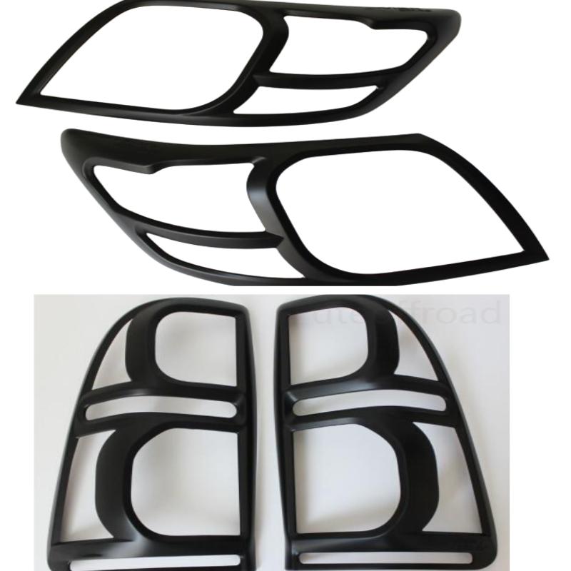 Headlight & Taillight Covers for Toyota Hilux Vigo (2012-2015)