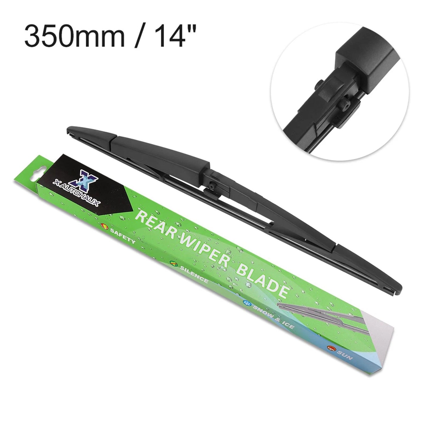 350mm Rear Wiper Blades for Chrysler Aspen Dodge Durango (2007 - 2009)