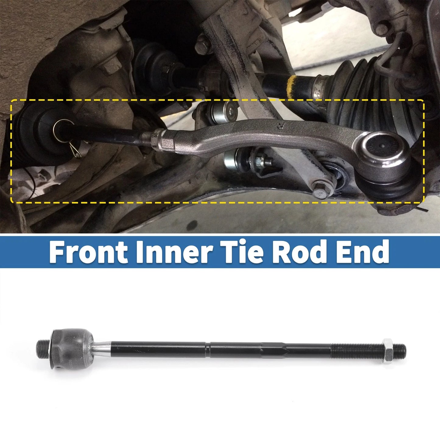 Front Inner Tie Rod End Links for Dodge Magnum (2005-2008)
