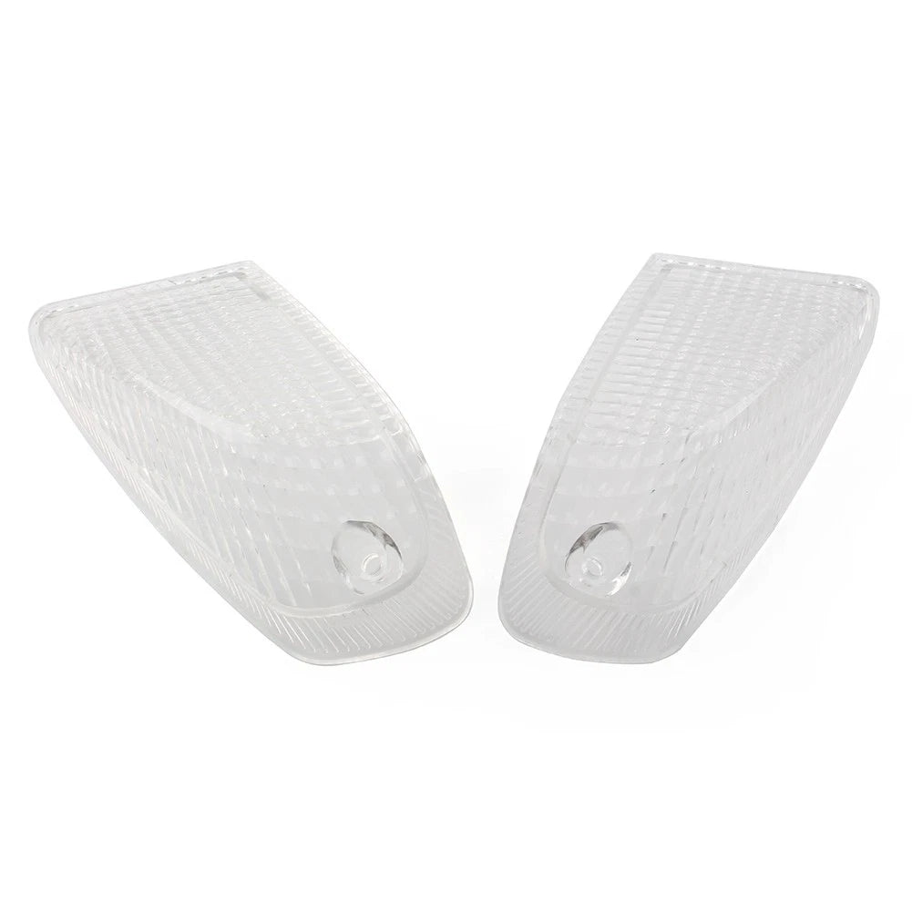 Clear Rear Turn Signal Indicator Light Lens for KAWASAKI ZZR400 600 (1990-1992)