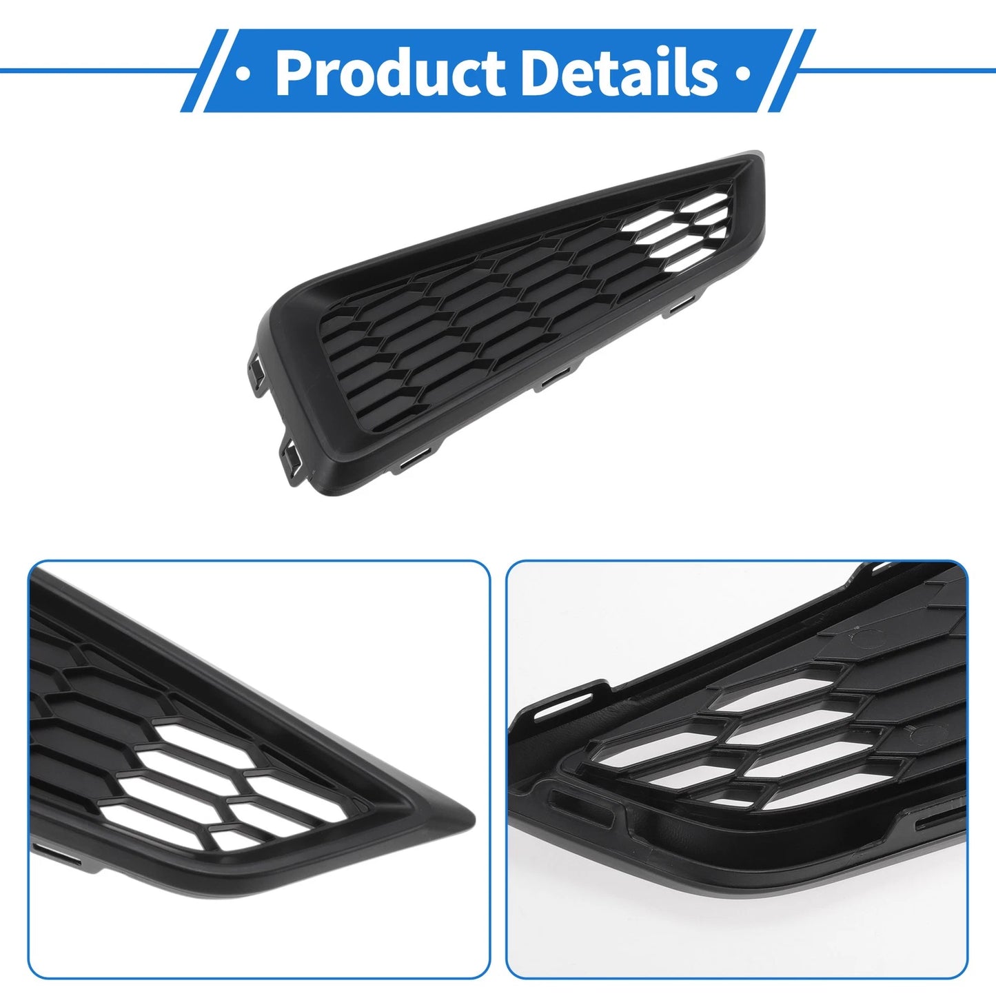 Front Right Fog Light Grill for Honda City (2015-2017)