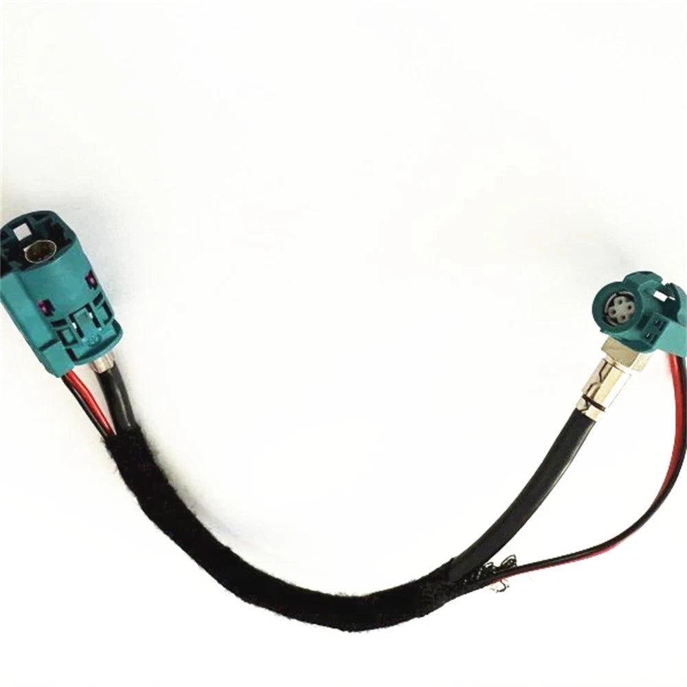 4+2Pin Fakra HSD Z Male to Z Female 90 Degree Cable for BMW