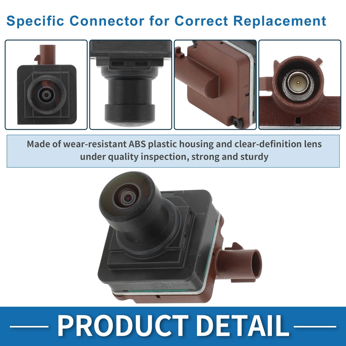 Front View Park Assist Camera for Ford F150 XL XLT Platinum (2021-2023)