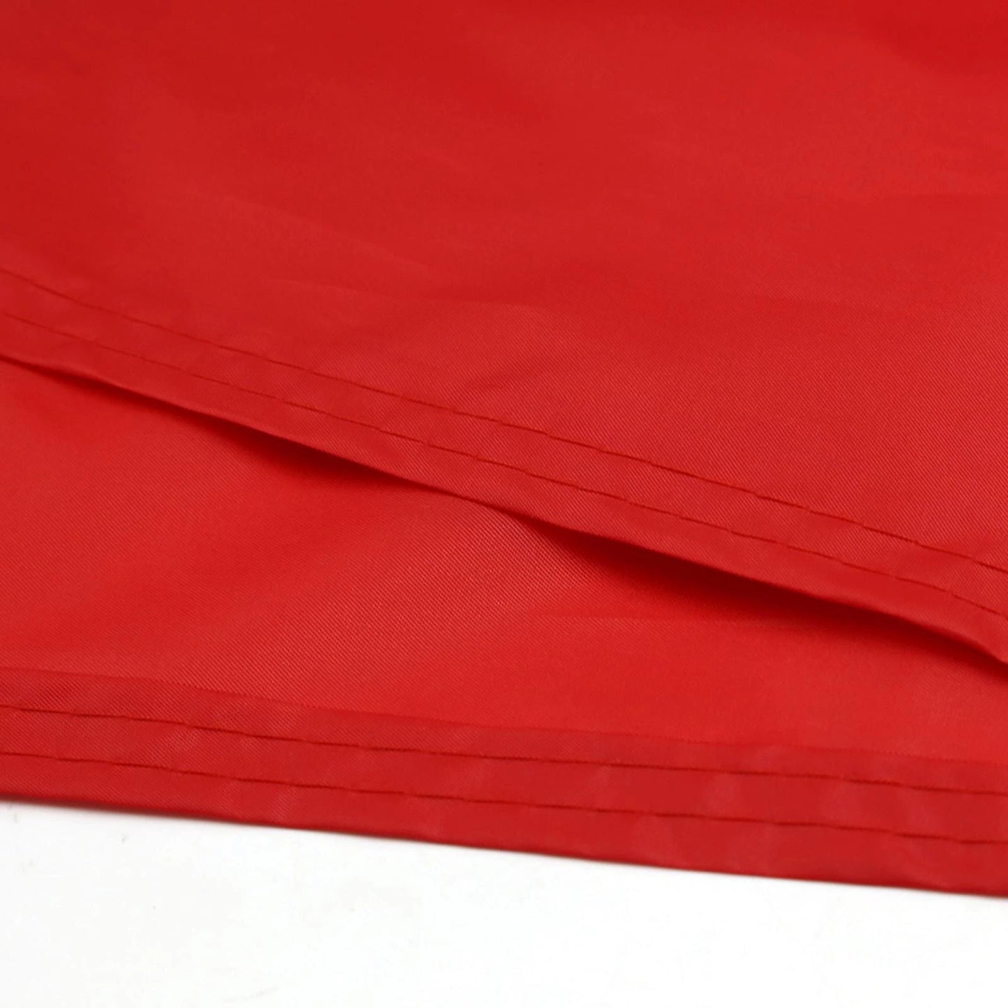 XL 190T Rain Dust Motorcycle Cover Black+Red Outdoor Waterproof UV Protector