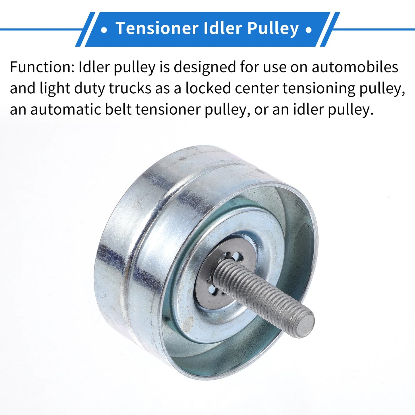 Drive Belt Idler Pulley for Toyota 4Runner (1992-1997) - 1 x Quality Part