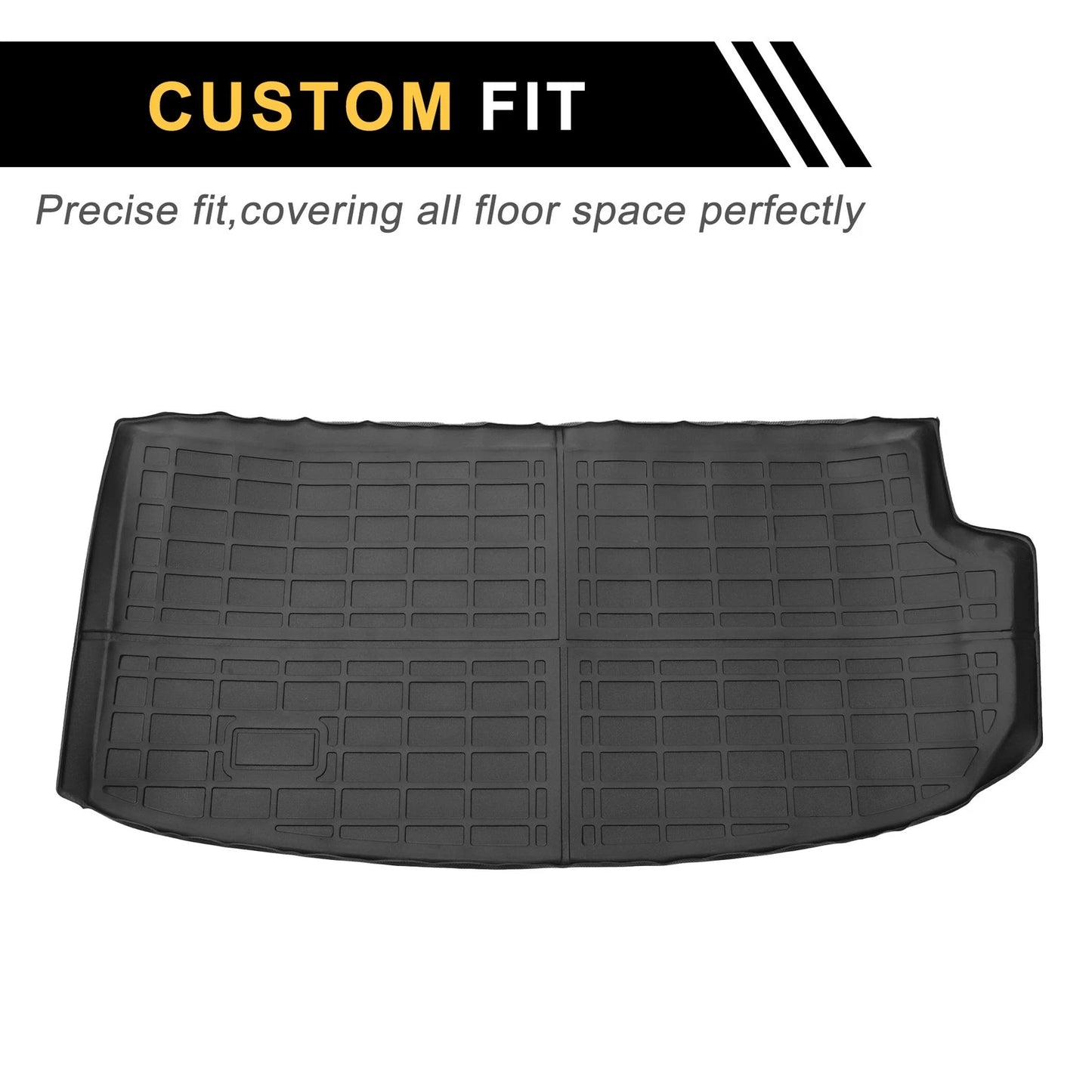 Cargo Liner Rear Trunk Mat for Chevrolet Traverse Checkered (2018 - 2023)