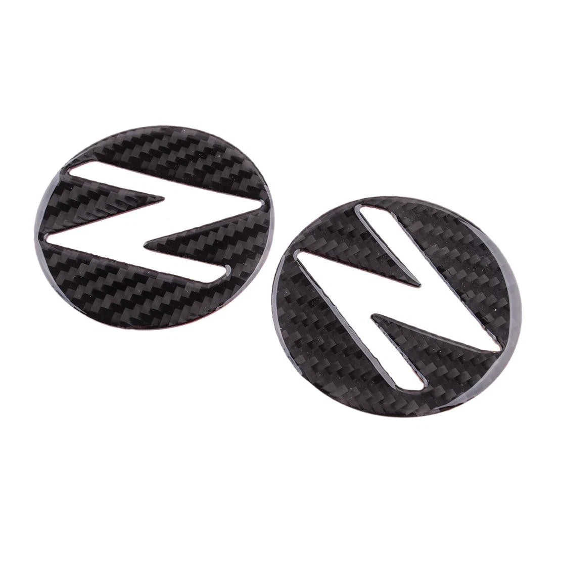 Carbon Fiber Side Fender Emblem Decal for Nissan 350Z Z33 (2003-2009)