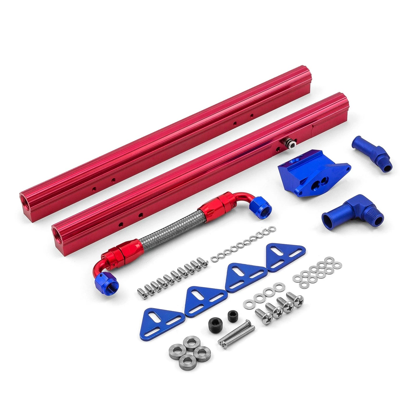 Billet Aluminum Fuel Injector Rail Kit for Ford 302 351 5.0L 5.7L