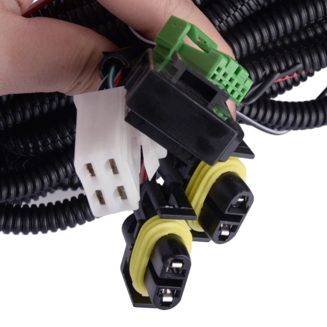 H10 Fog Light Wiring Harness Relay for Mitsubishi Outlander Lancer Pajero (2003-2023)