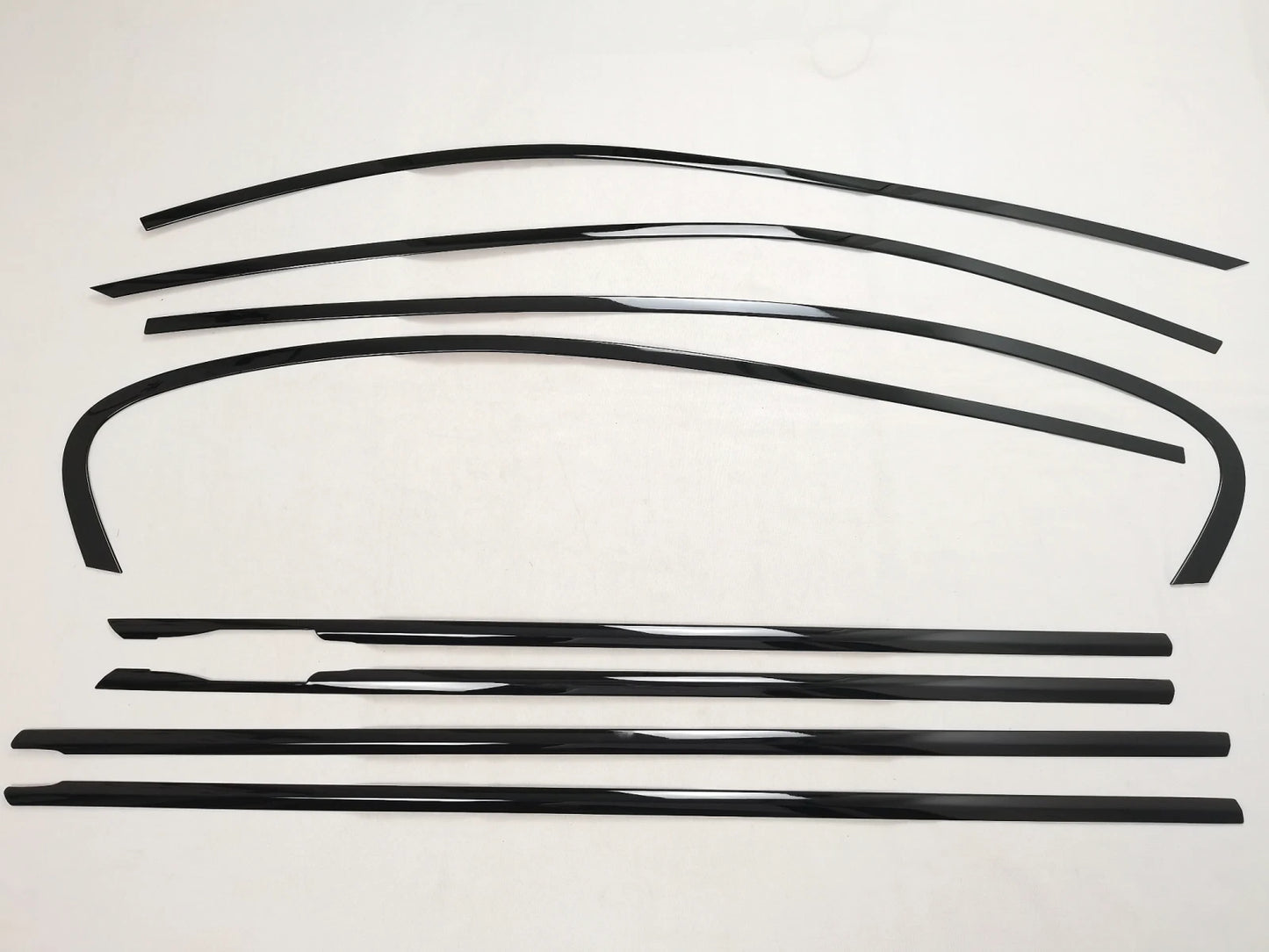 Steel Window Side Molding Cover Trim for BMW 5 Series G30 (2018-2021)