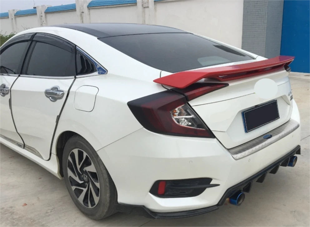 Unpainted Rear Trunk Spoiler Wing for 2016-2020 Honda Civic Sedan