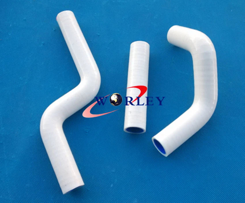 Silicone Hose for Kawasaki KX80/KX85/KX100 (1998-2013) - White