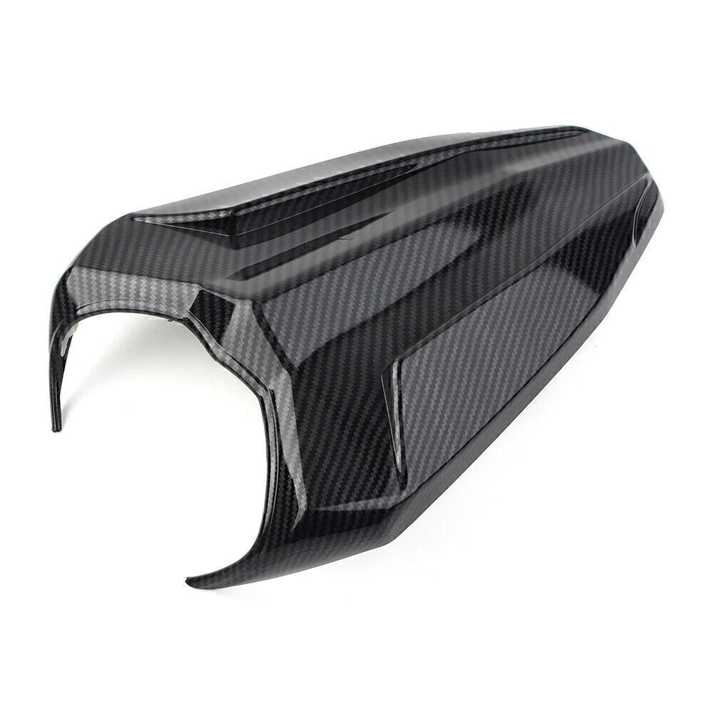 Carbon Fiber Rear Pillion Seat Cover for Yamaha YZF R15 (2017-2021)