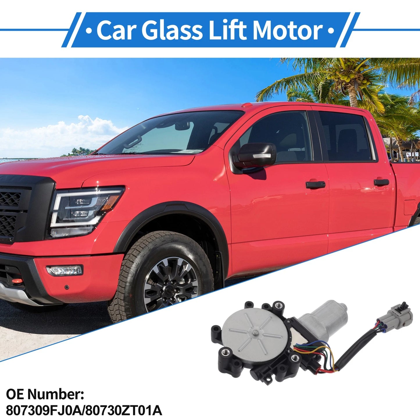 Power Window Regulator Lift Motor for Nissan Pathfinder Armada (2005-2012)