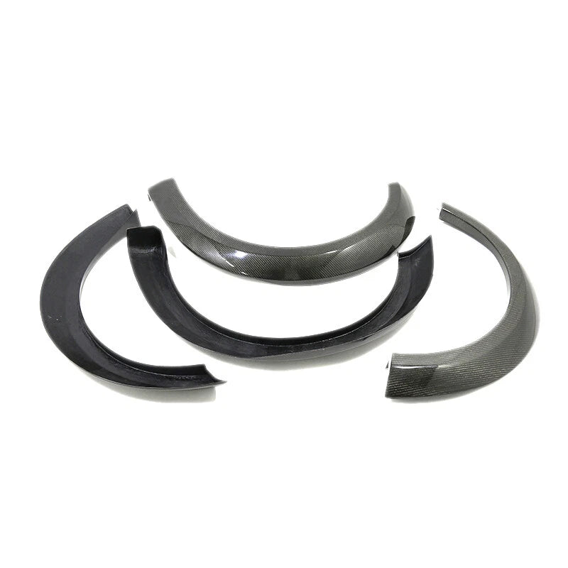 4pcs Carbon Fiber Car Fender Flare Kit Wheel Arch Cover fit For Mini Cooper F56