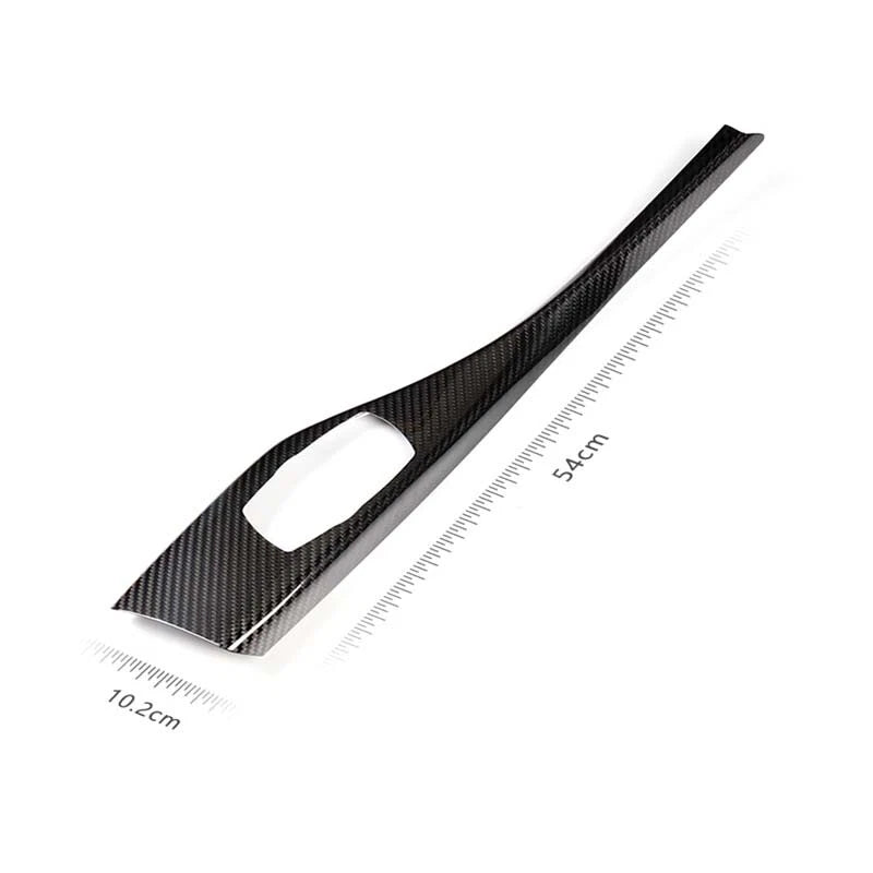 Carbon Fiber Gear Shift Center Console Panel Trim Fit For BMW 1 2 Series F20 F21