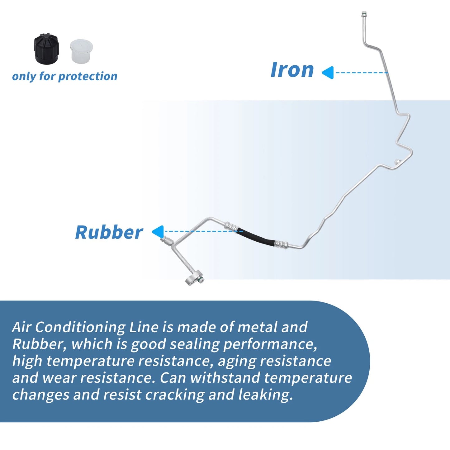 A/C Refrigerant Liquid Hose for BMW 353i (2012-2016)