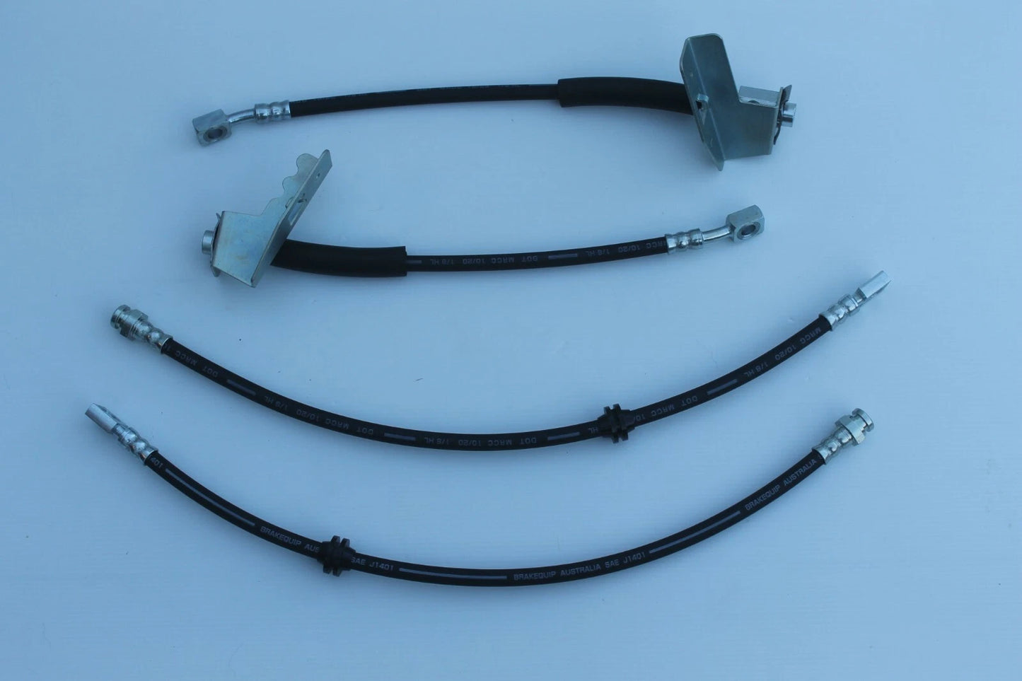 Front & Rear Brake Hose Set (4) for Falcon AUII, AUIII Ute & Wagon