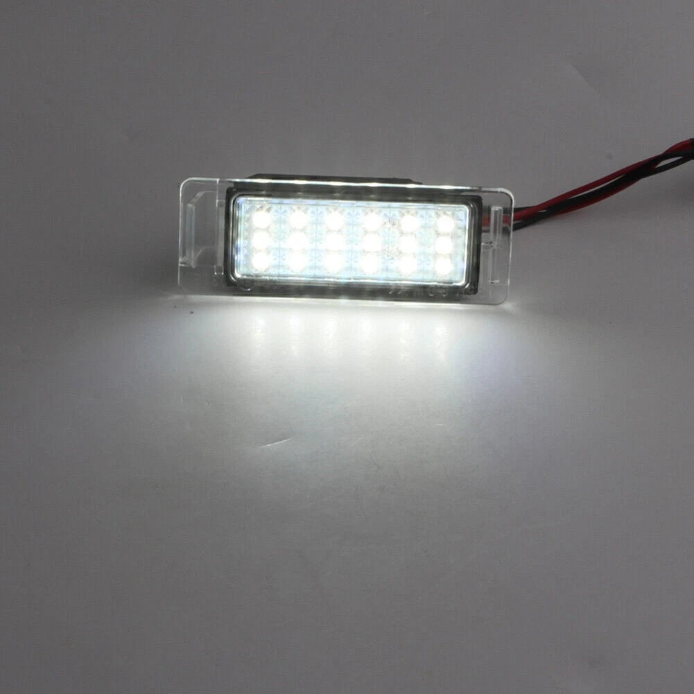 2 x Error-Free LED License Plate Lamps for Chevrolet Cruze, Camaro (2011-2019)