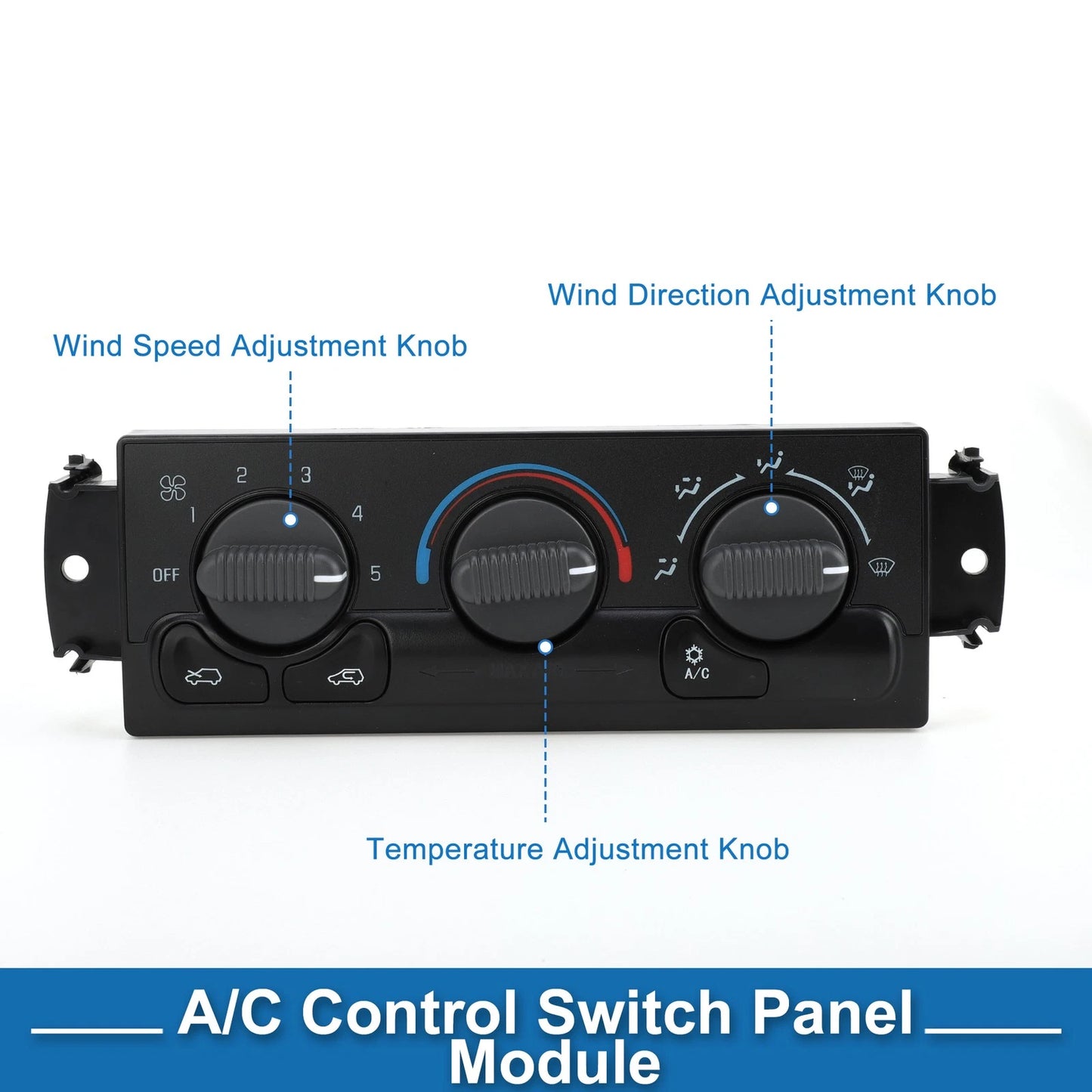 HVAC Panel for Chevrolet Silverado 1500-2500 (1999 - 2001)