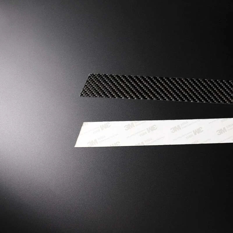 Carbon Fiber Door B Pillar Sticker Trim fit For BMW 320i 325i 330i 1998-2005