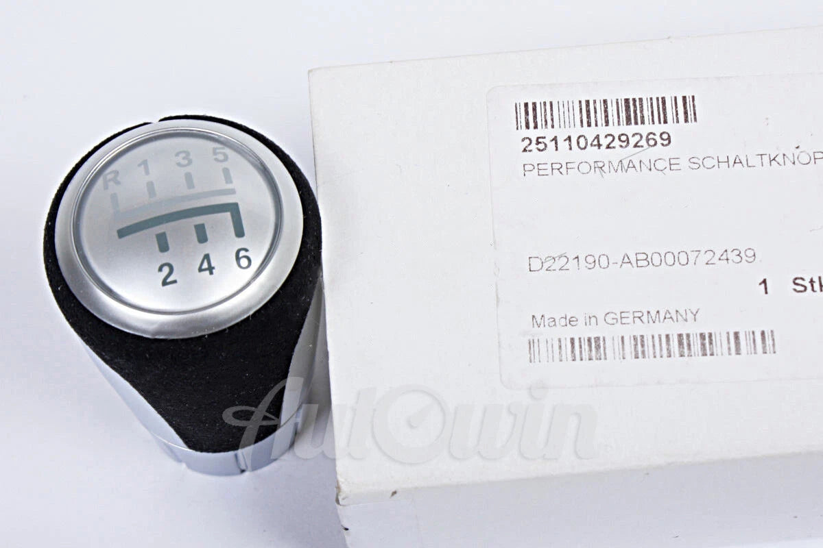 Genuine 6 Speed Manual Gear Shift Knob for BMW E81 E87 E88 E46 E90 E91 (2007-2013)
