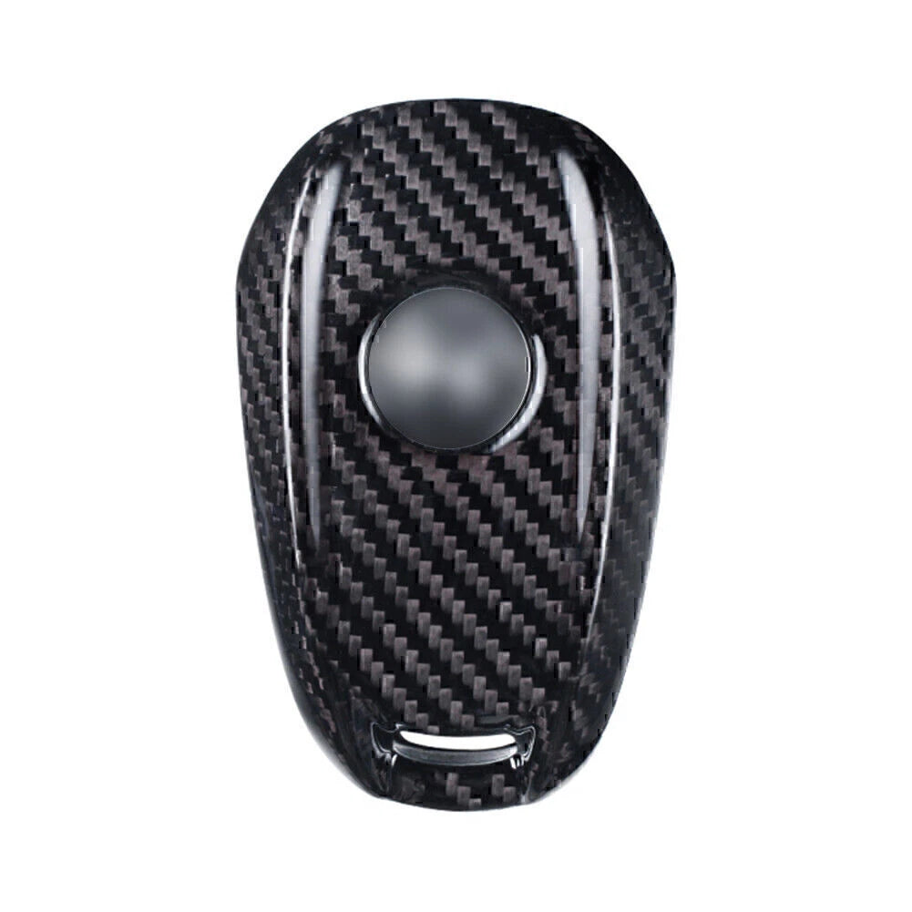 Carbon Fiber Key Shell Cover for Alfa Romeo Giulia Stelvio (2017-2023)