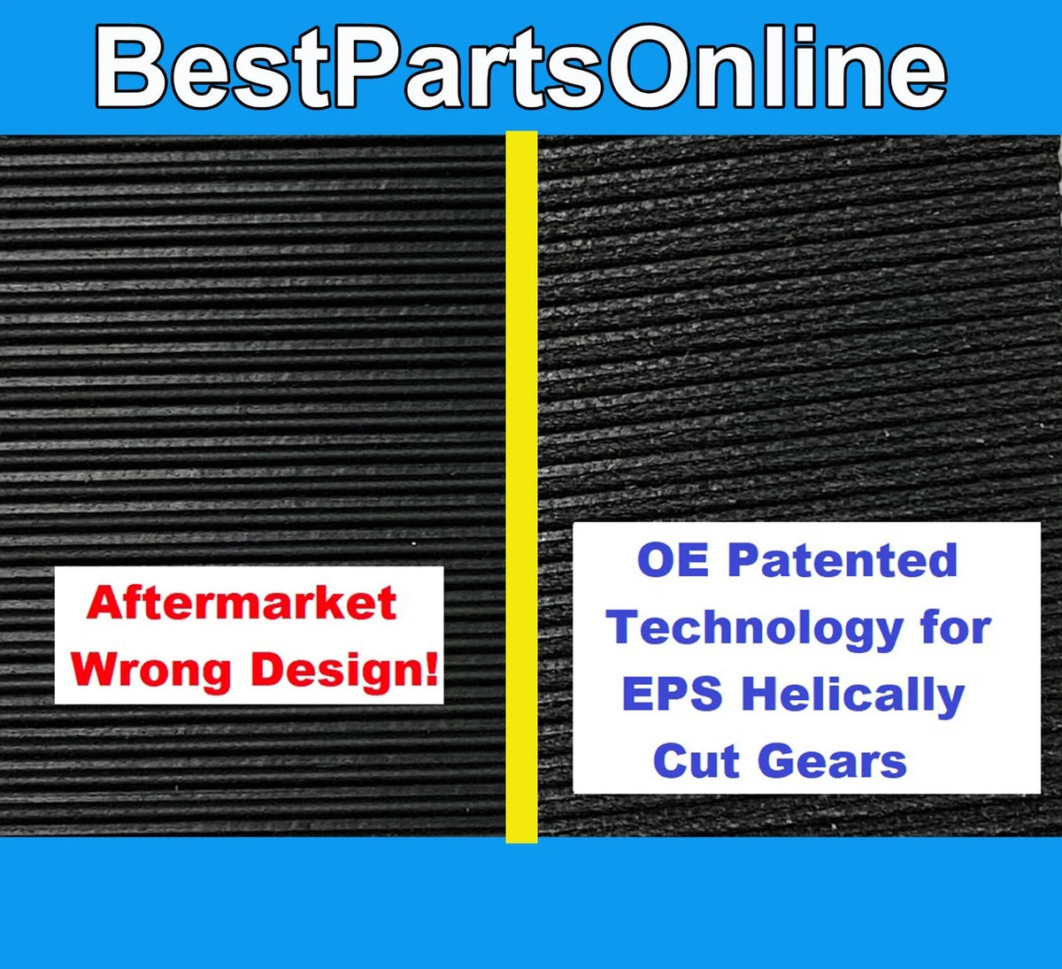 EPS Rack and Pinion Drive Belt for Ford Flex and Lincoln MKT (2010–2019)