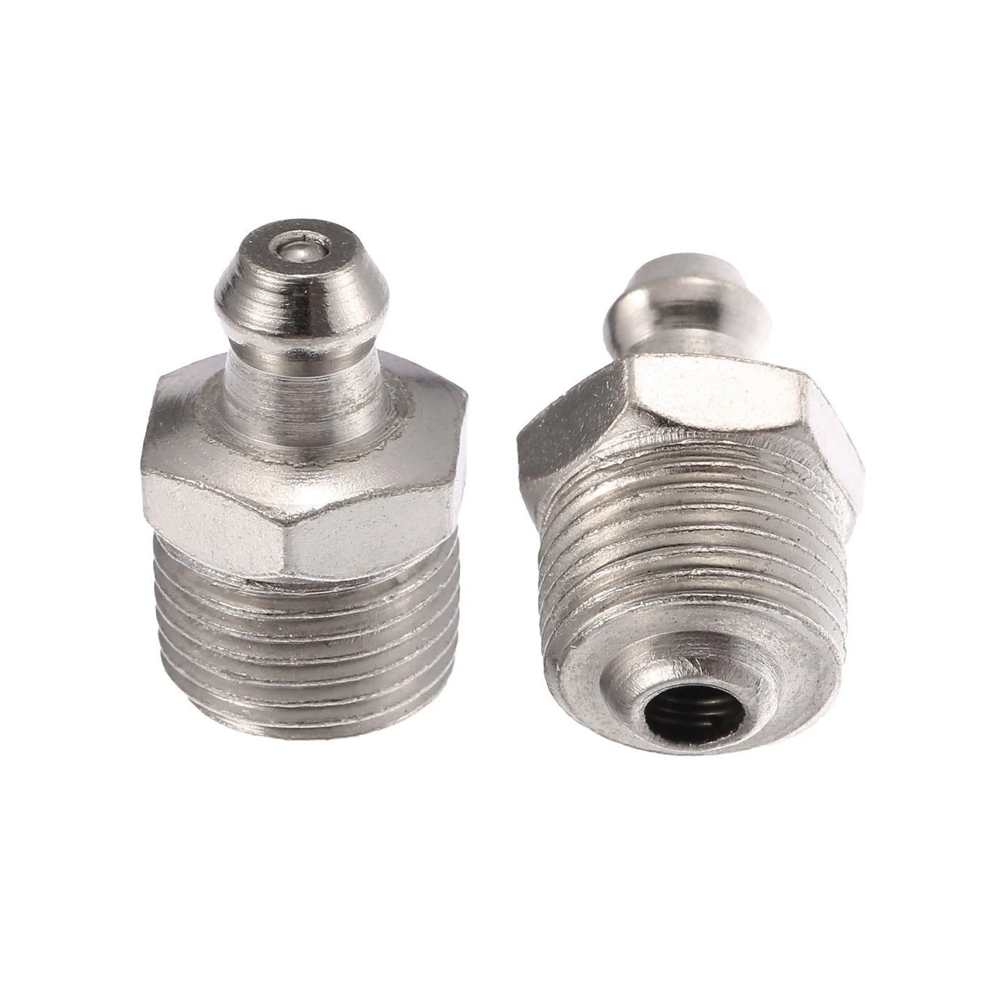 45pcs M12 x 1 Nickel Plated Grease Nipple Fitting for Motorcycle Car