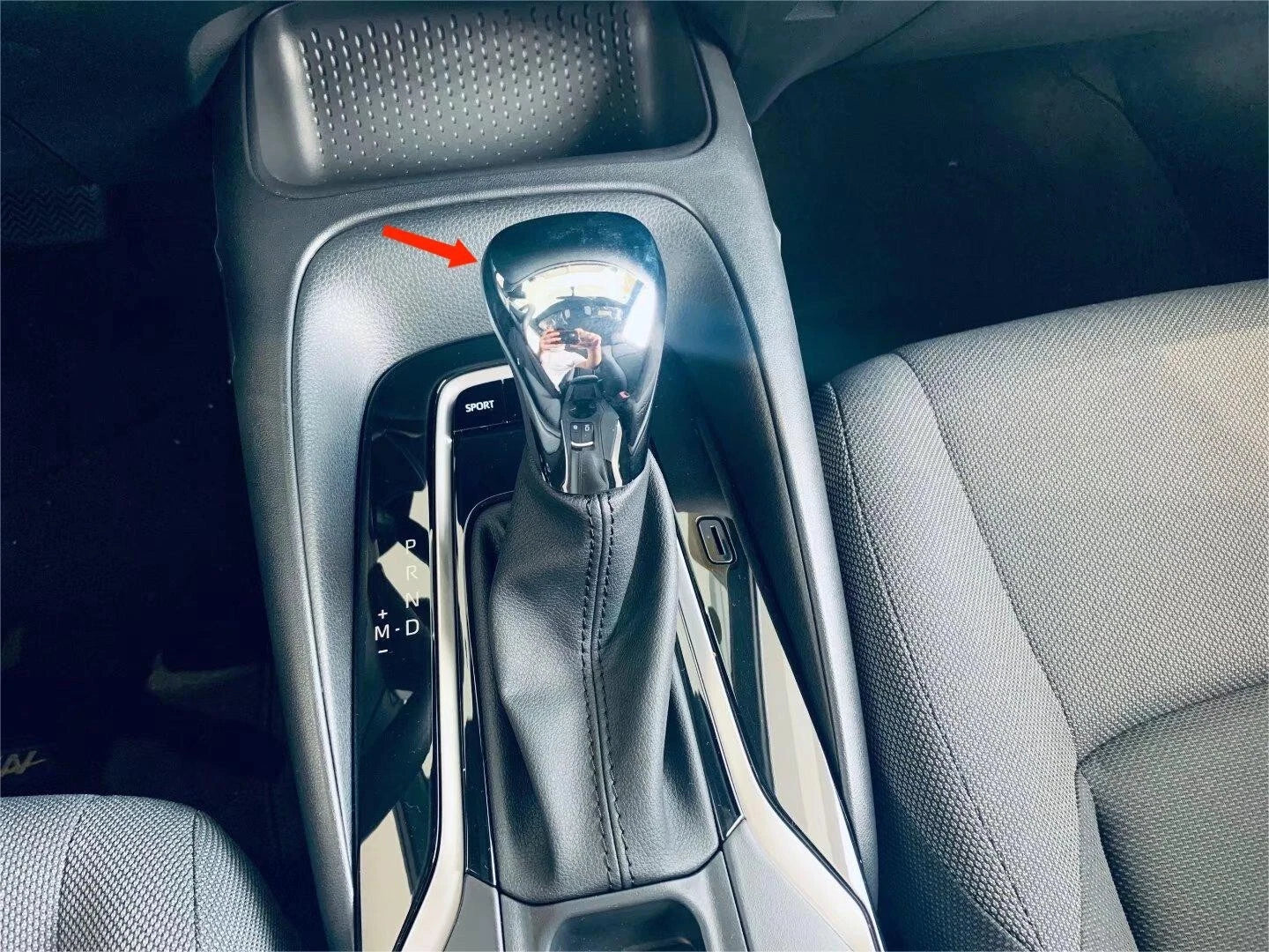 Gear Shift Knob Lid Cover Trim for Toyota Corolla Cross (2020-2023)