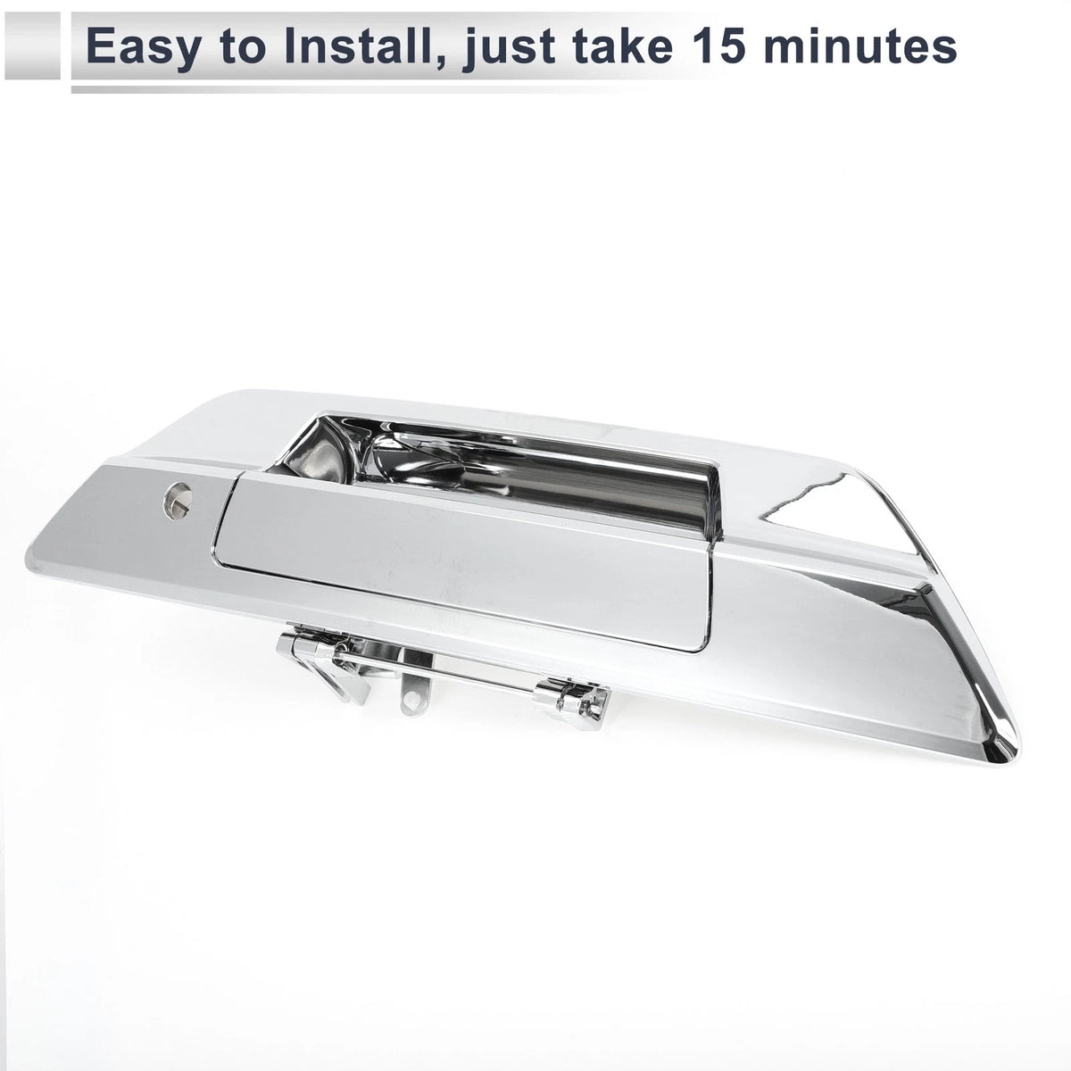 Exterior Door Tailgate Handle for Toyota (No.690900K120) - Silver Tone