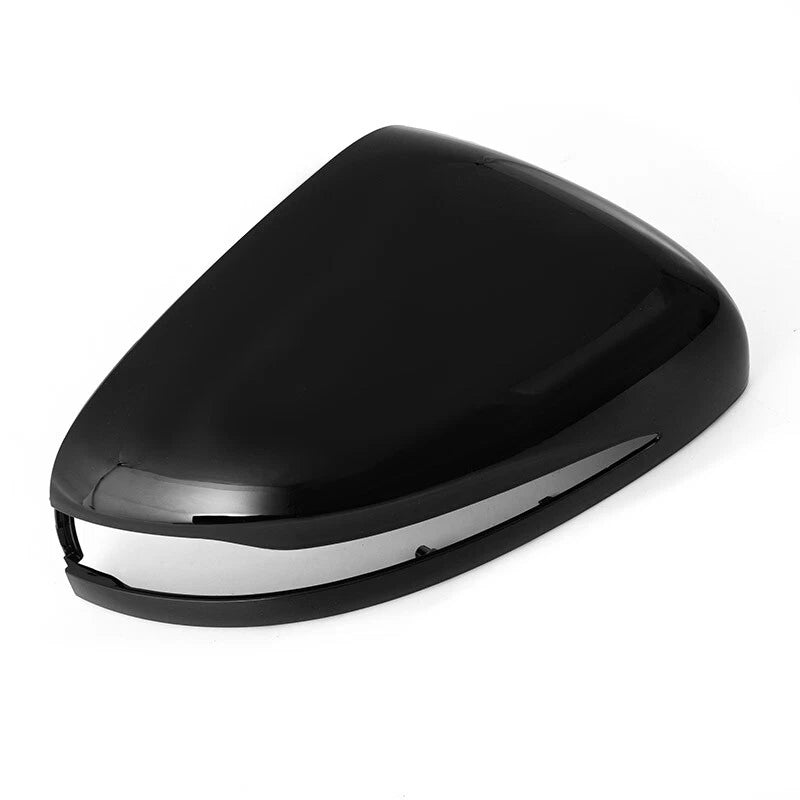 Glossy Black Side Mirror Covers for Mercedes-Benz X167 W167 W464 (2019-2023)