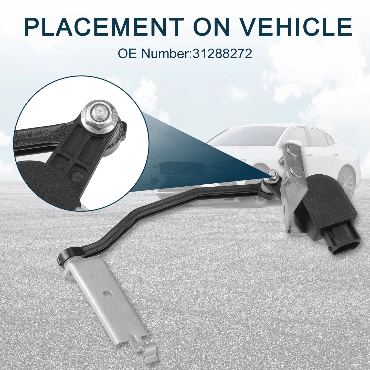 Air Suspension Level Sensor for Volvo S60 (2001-2010) Front Right
