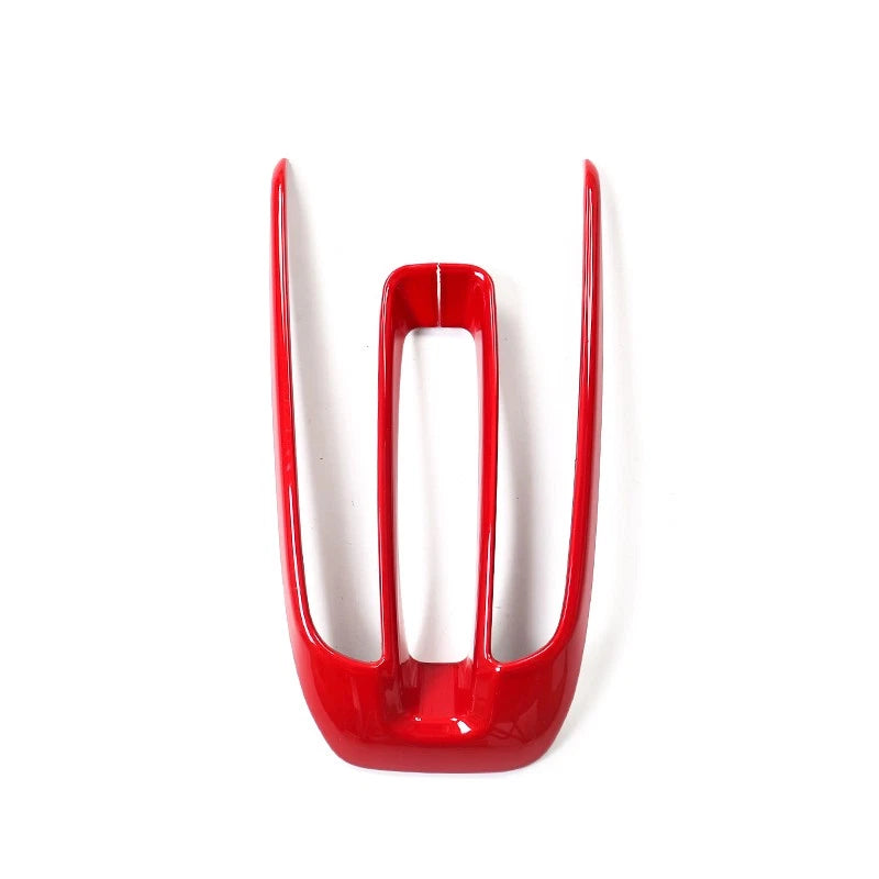 Red Gear Shift Panel Cover Trim for Honda CR-V 2017-2022