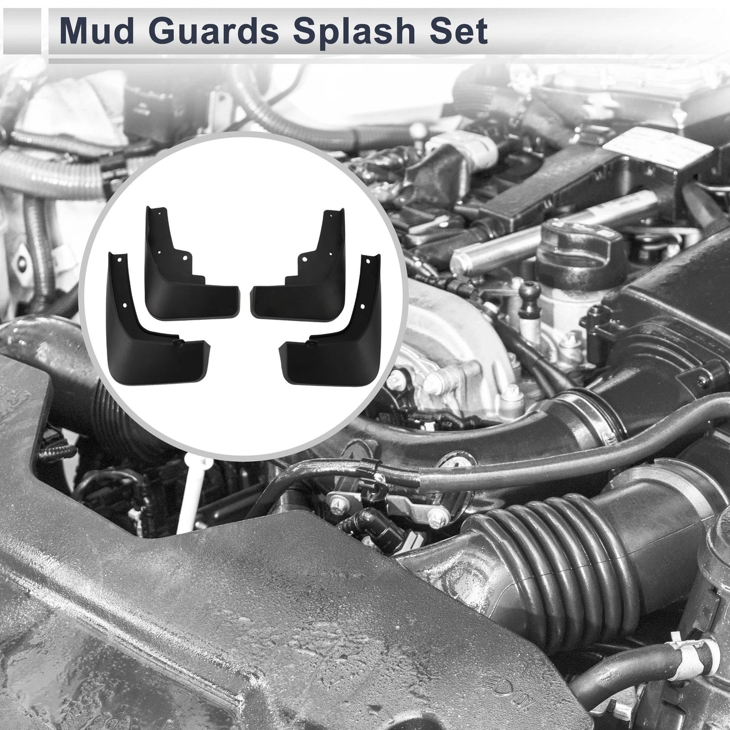 Mud Flaps Splash Guards for Mazda CX-4 (2020-2023)