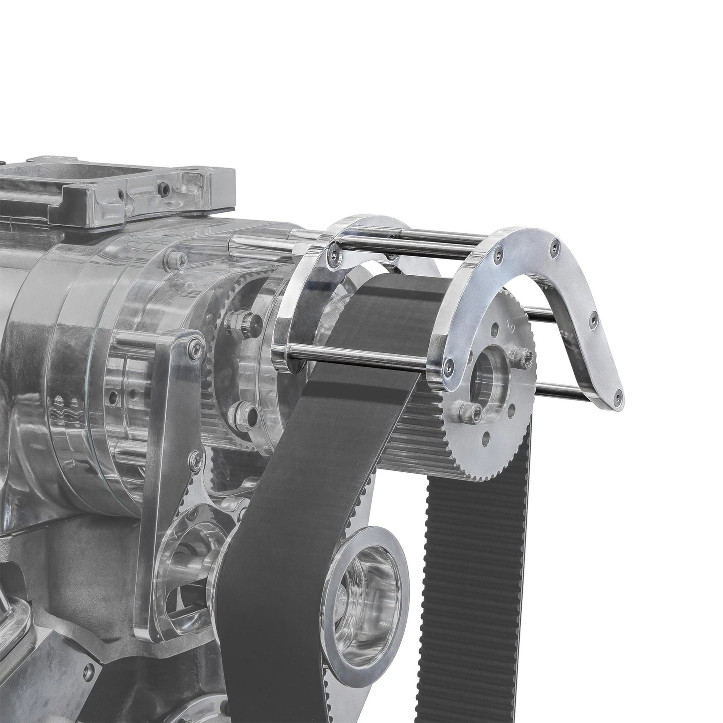 Billet Aluminum Supercharger Belt Guard
