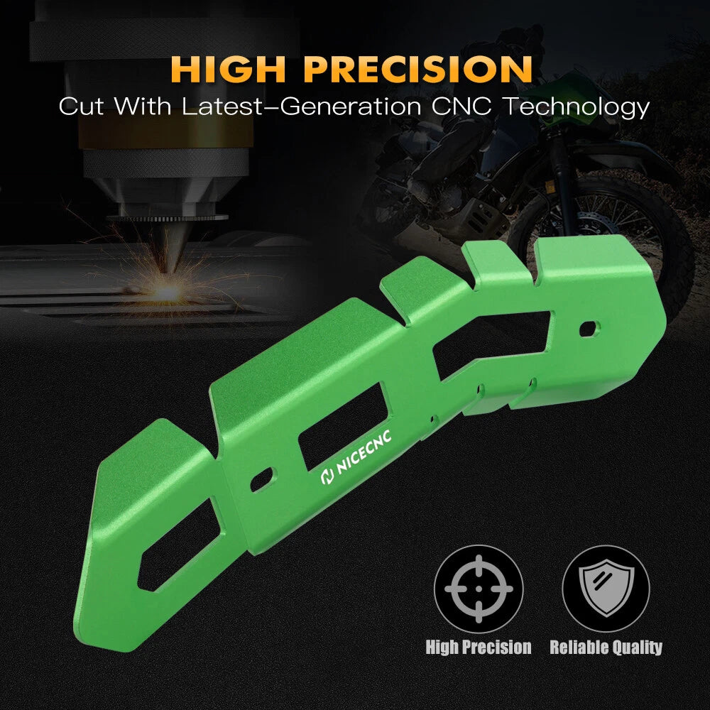 Muffler Head Pipe Guard Cover for Kawasaki KLR650 (2008-2018)