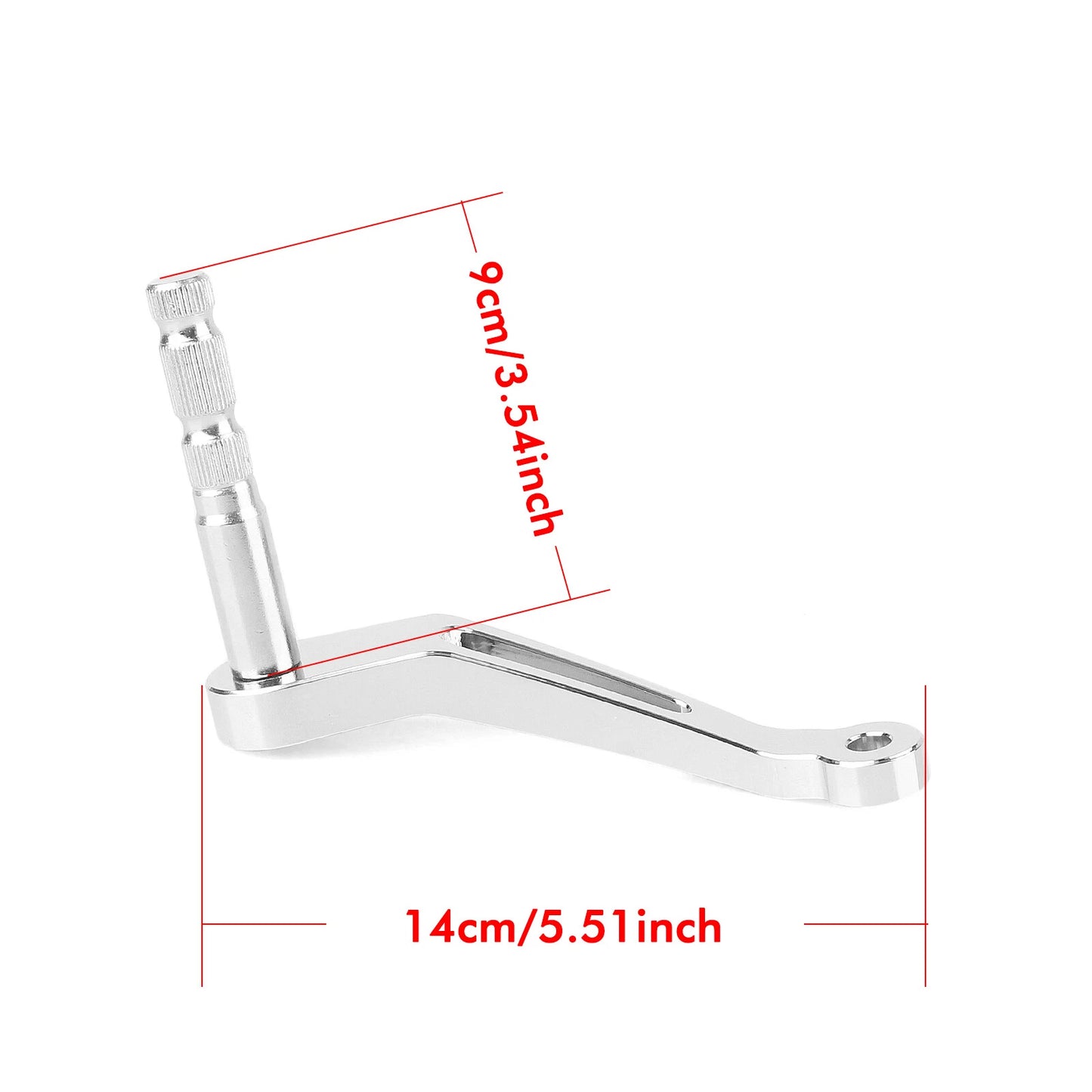 Extended Shifter Rod for Harley Softail (2018-2023) Chrome