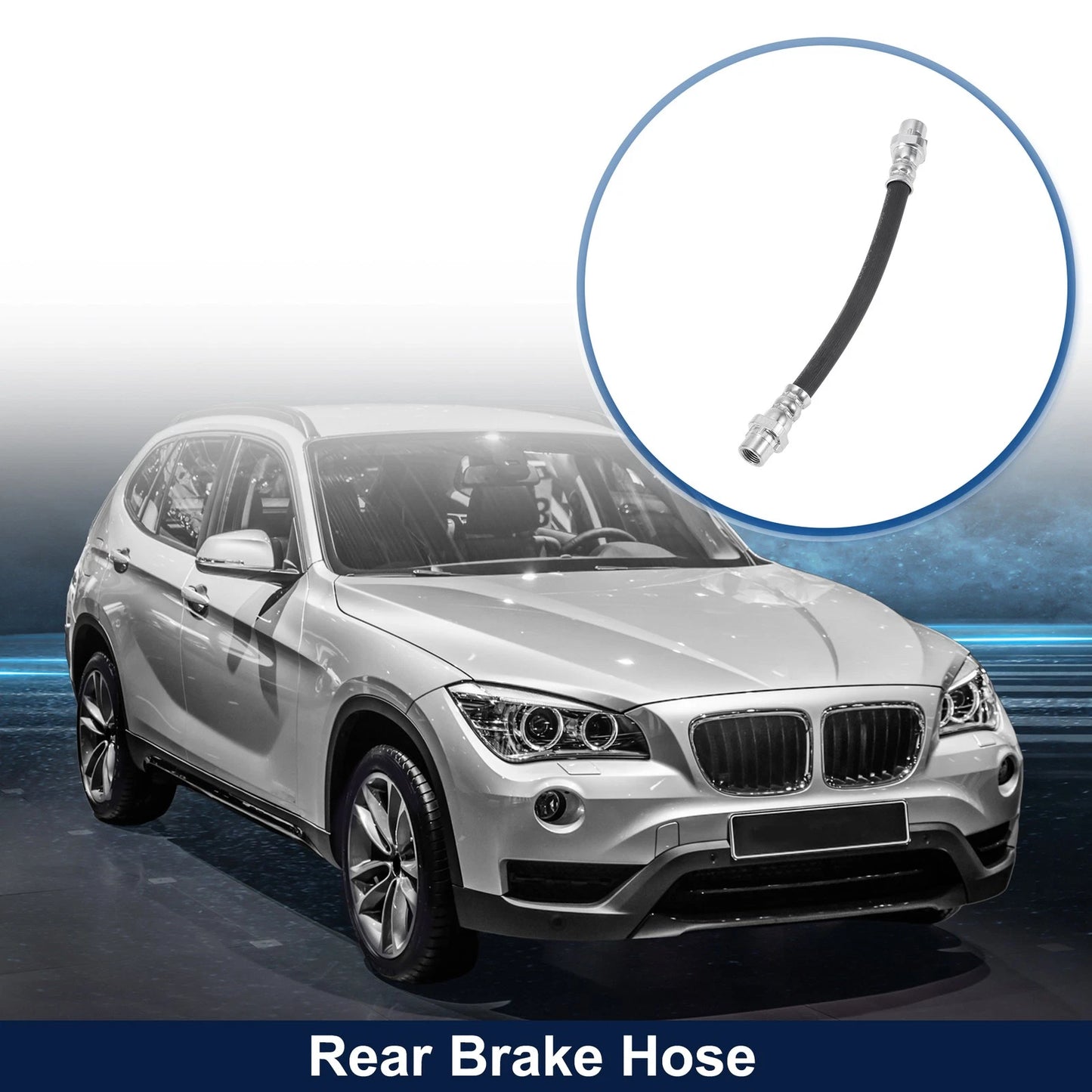 Rear Brake Hose for BMW X1 2007-2015 Hydraulic Brake Line 2 x 34306798523