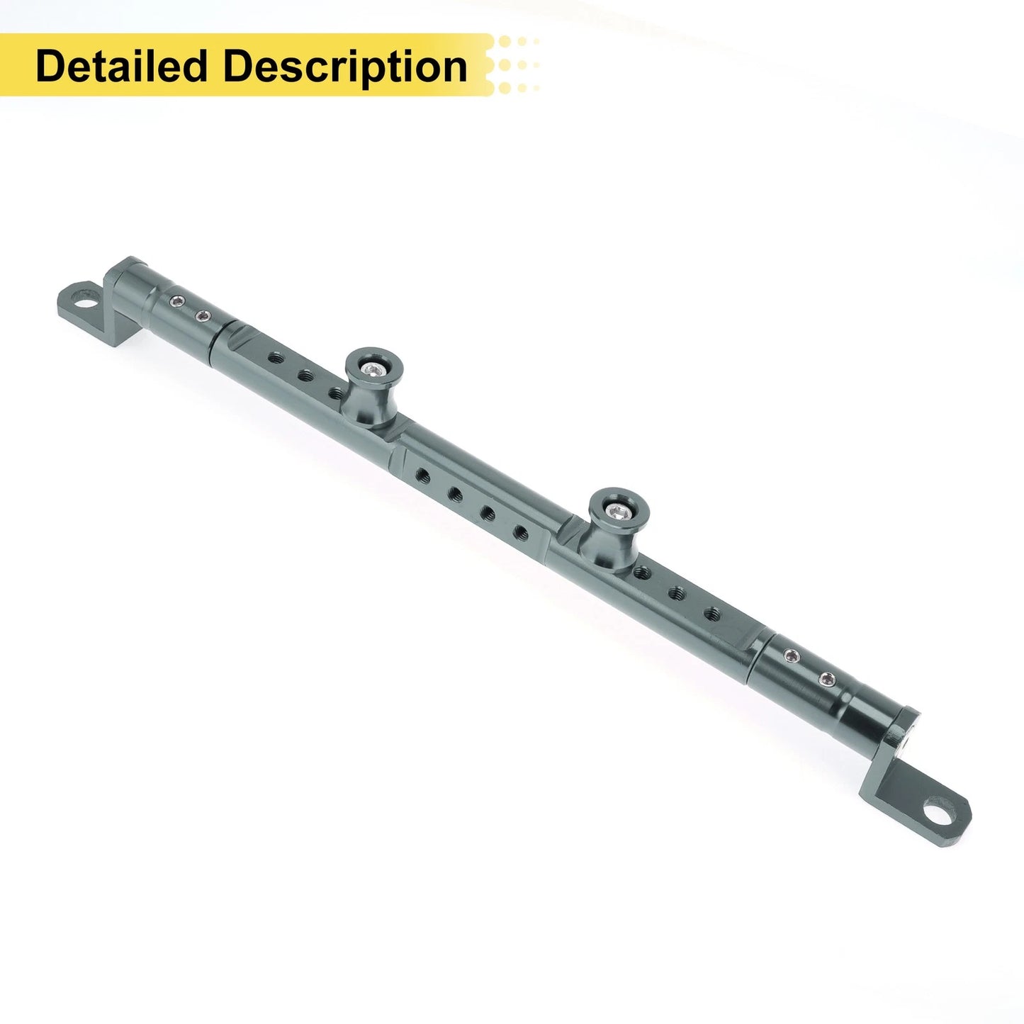Balance Bar / 10mm Dia / Titanium Tone for Motorcycle