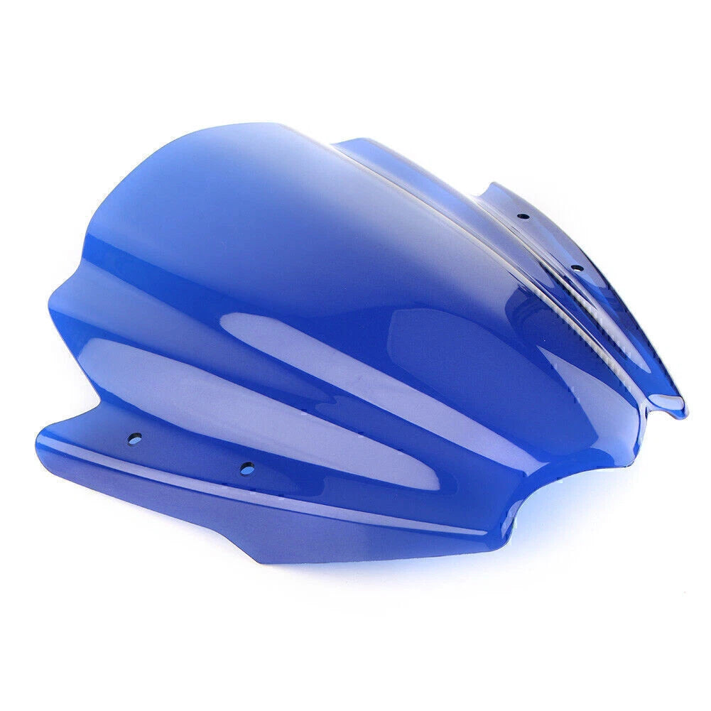 Windshield for Motorcycle 7/8" or 1" Handlebar Blue