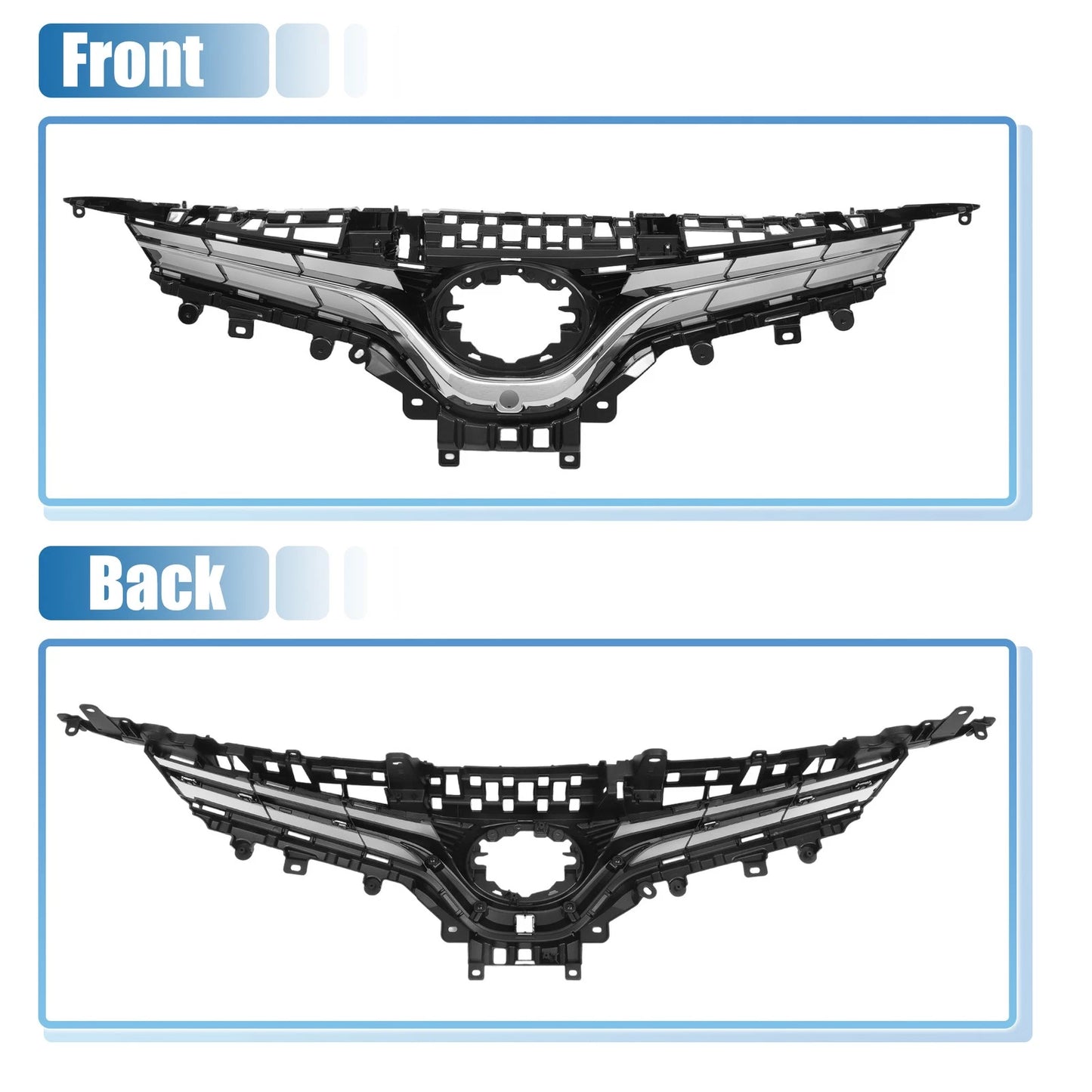 Front Hood Bumper Grille for Toyota Camry (2018-2023)