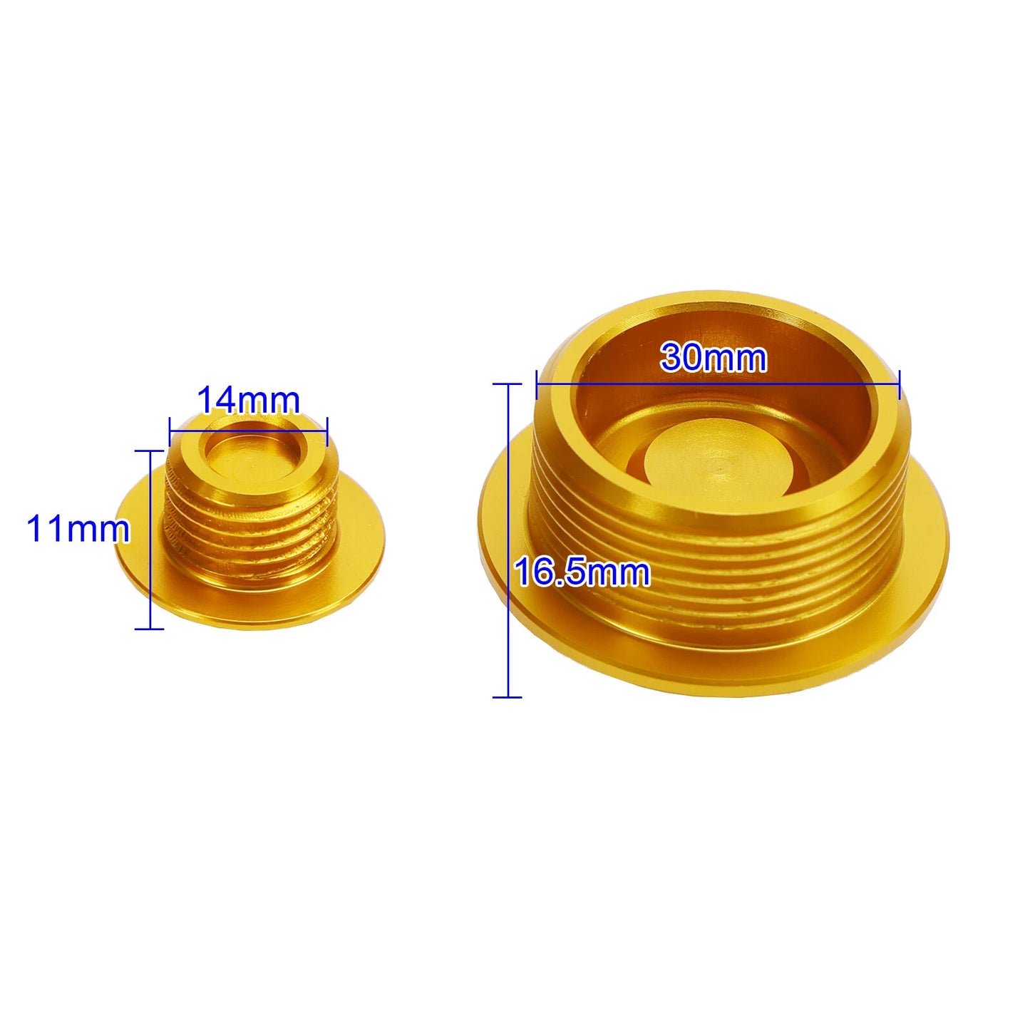 Kit Cover Crankshaft Case - Gold for Honda CRF 250 300 (2021-2023)