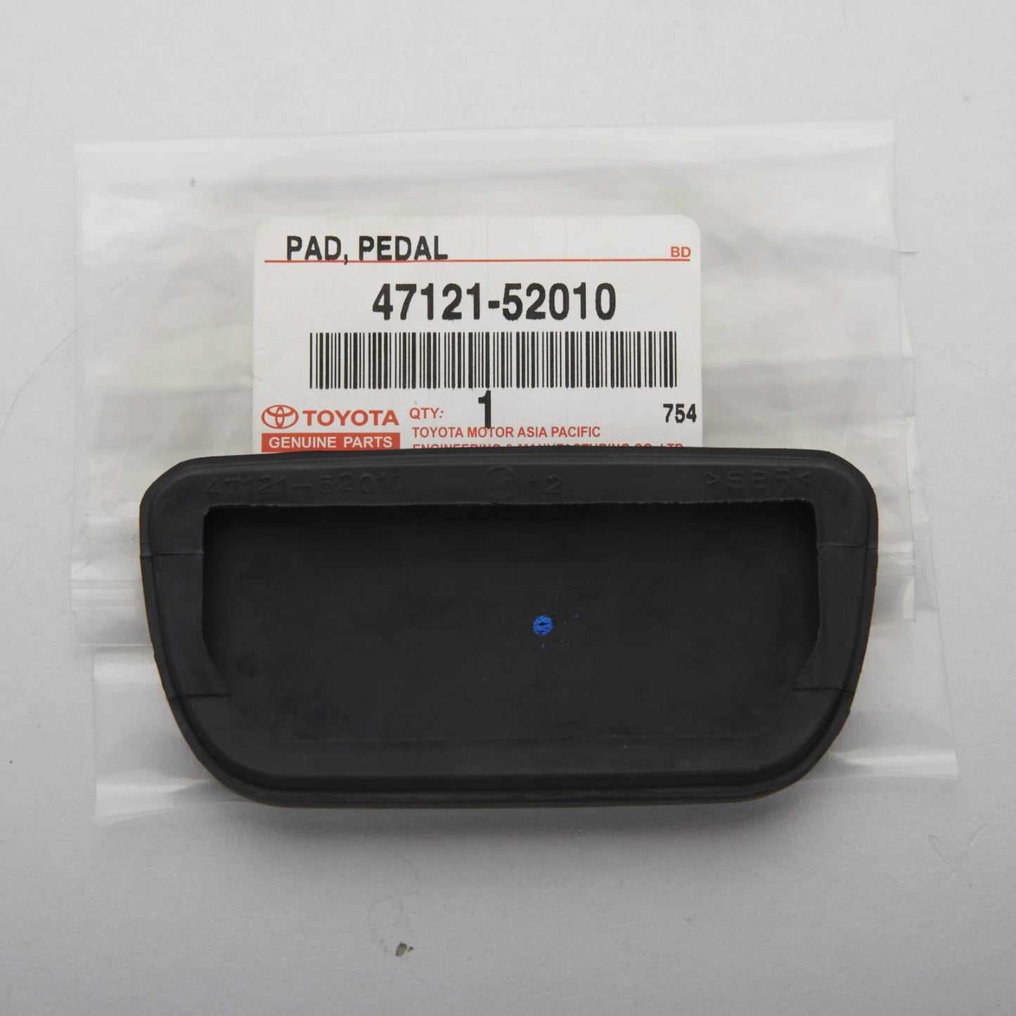 Genuine Brake Pedal Pad Rubber for 2005-2014 Toyota Hilux Vigo & 2002-2006 Corolla