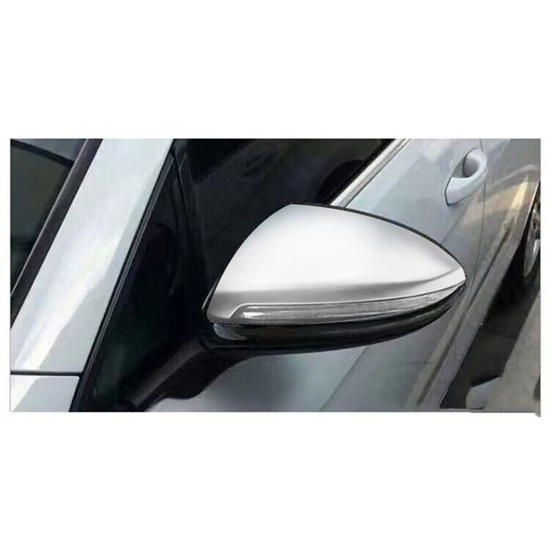 2 x Chrome Rearview Side Mirror Cover for Volkswagen Golf 7 MK7 (2014–2018)