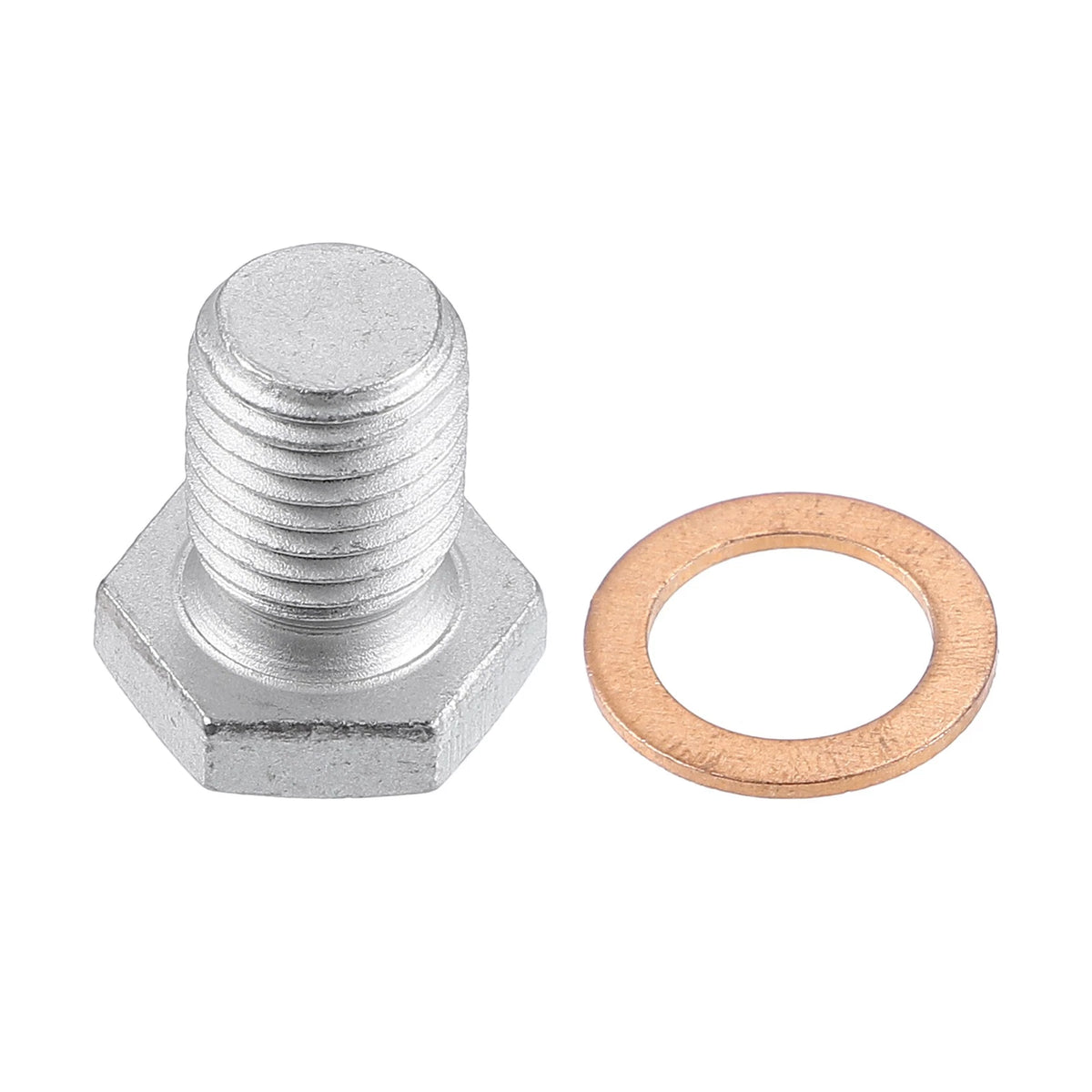 M12x1.5 Steel Engine Oil Drain Plug Screws with Gaskets for BMW, Mazda